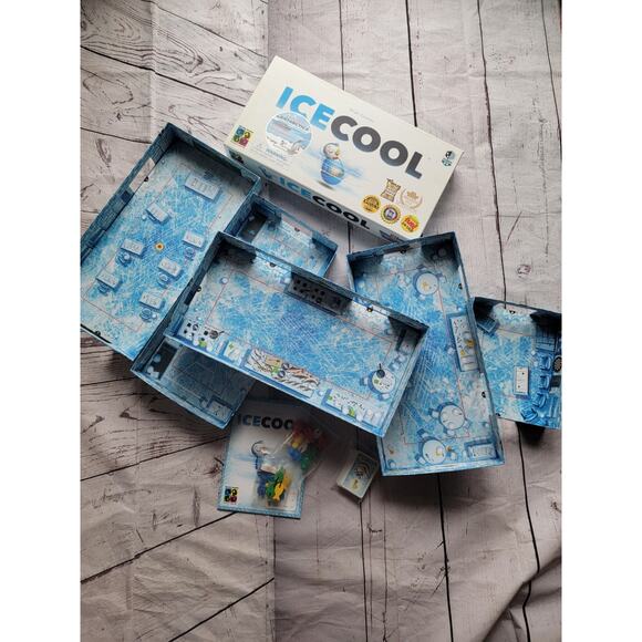 Ice Cool Board Game Brain Games Brian Gomez Complete - Picture 1 of 7